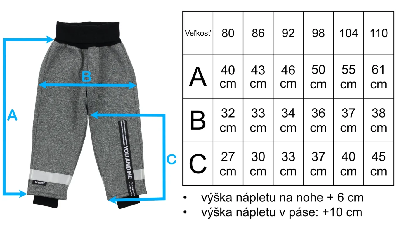 1343 Nohavice BADY (softshell)